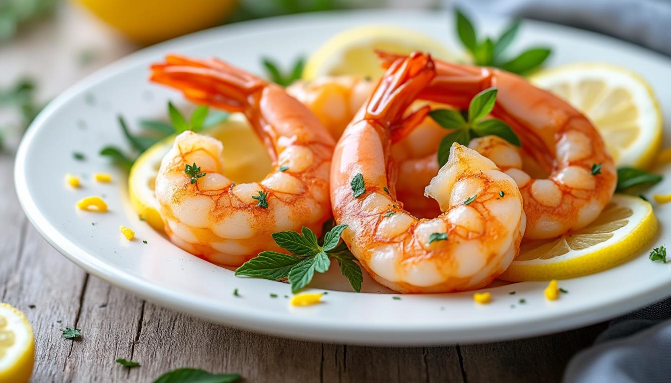 découvrez combien de calories contient une portion de crevettes et informez-vous sur les valeurs nutritionnelles de ce fruit de mer délicieux et léger.