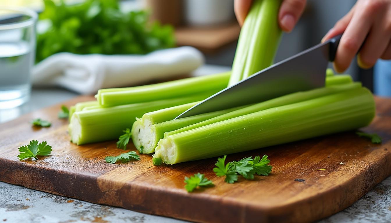 découvrez des astuces et méthodes simples pour préparer du céleri branche facilement et rapidement, afin de sublimer vos recettes au quotidien.
