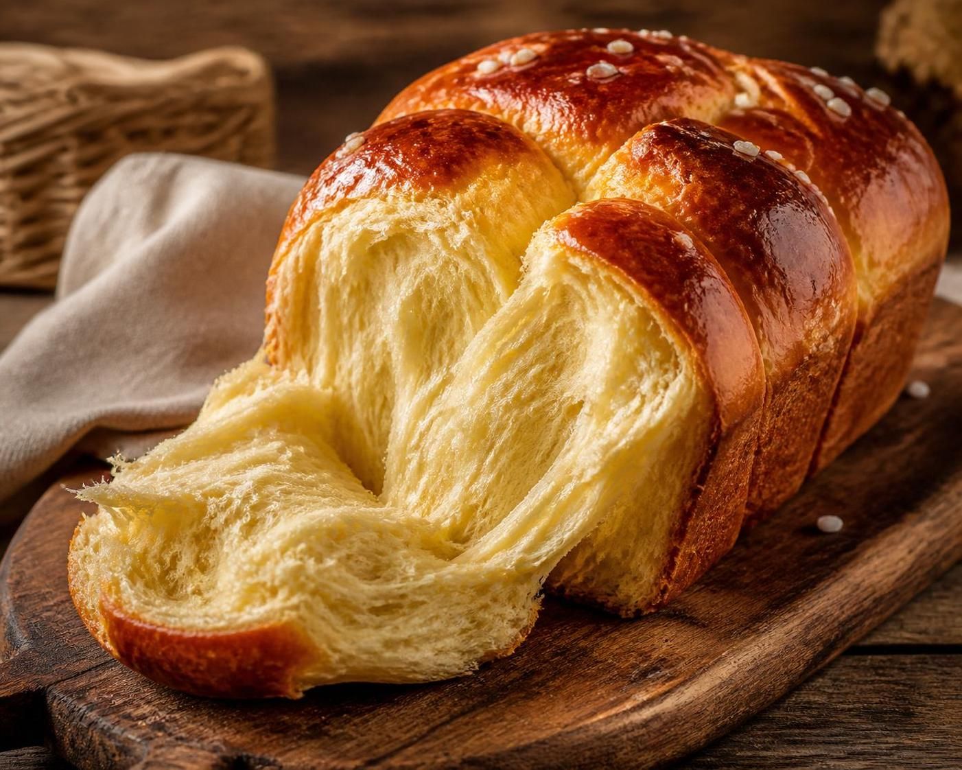 découvrez la recette facile de la brioche moelleuse au thermomix et l'astuce pour obtenir une pâte légère et filante à souhait.
