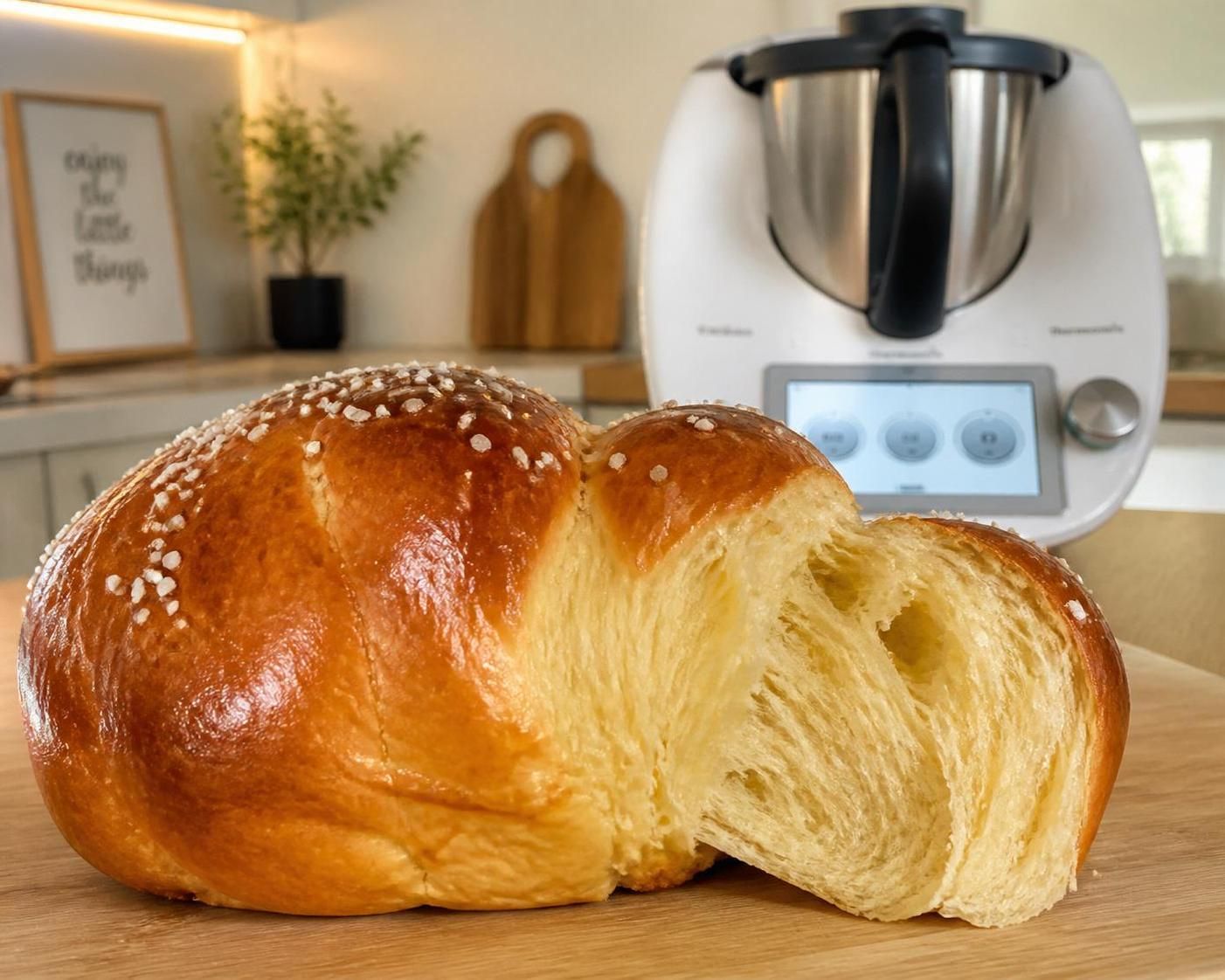 découvrez la recette facile de la brioche super bonne au thermomix, avec une mie légère et moelleuse, parfaite pour un petit-déjeuner gourmand.
