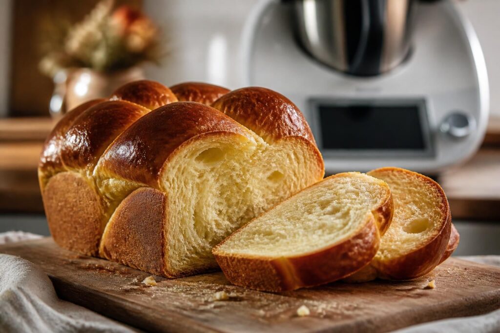 découvrez la recette incontournable de la brioche super bonne au thermomix, avec une mie légère et moelleuse pour un plaisir gourmand garanti à chaque bouchée.