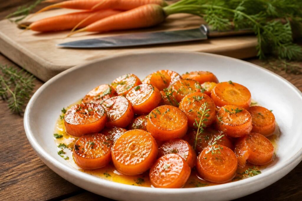 découvrez la recette simple des carottes confites pour sublimer ce légume doux et fondant, idéale pour un accompagnement savoureux et facile à réaliser.