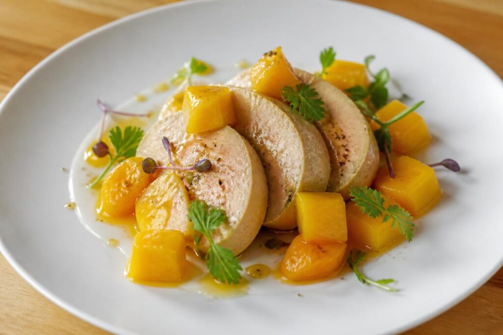 découvrez l'association gourmande de la mangue et du foie gras, un mariage sucré-salé qui ravit les papilles des amateurs de saveurs raffinées.