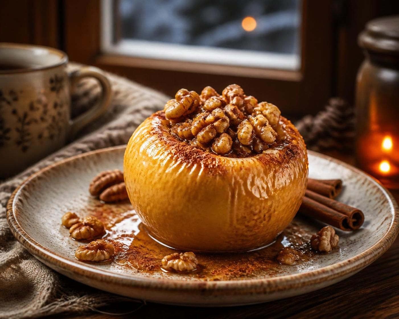 découvrez comment préparer une pomme au four délicieusement fondante et parfumée grâce à une astuce simple et rapide, idéale pour un dessert réconfortant.