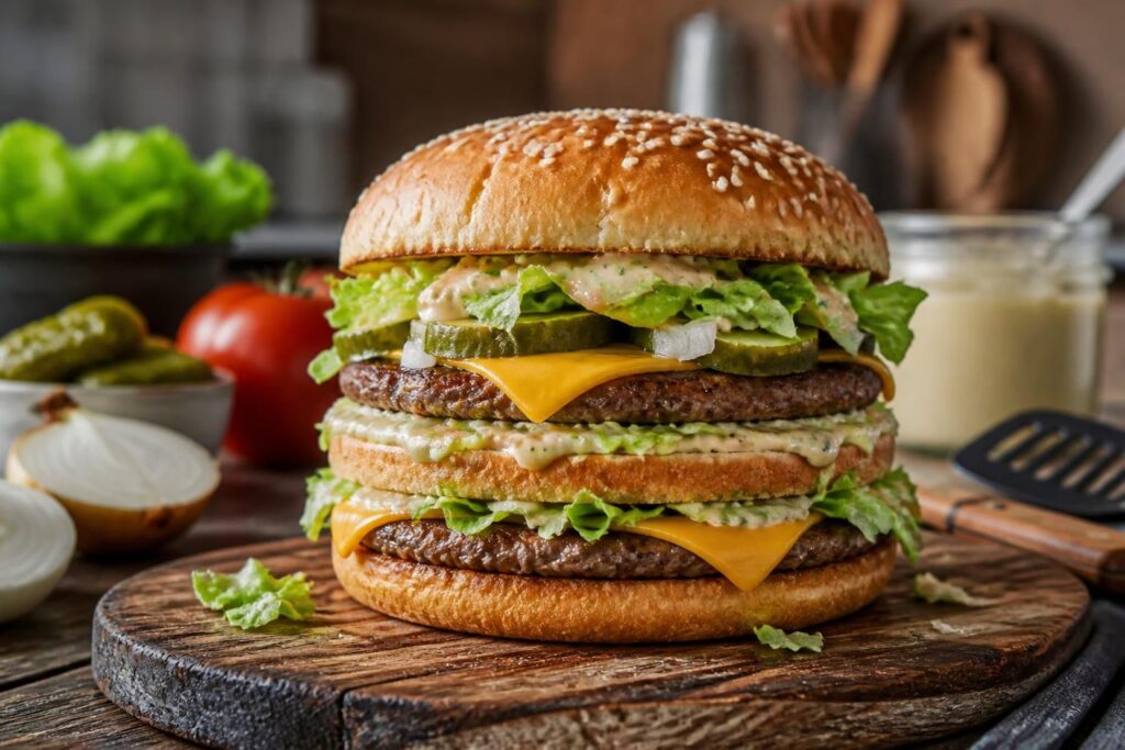 découvrez nos recettes big mac et toutes les astuces pour préparer facilement le célèbre burger de mcdonald's chez vous, avec des ingrédients simples et savoureux.