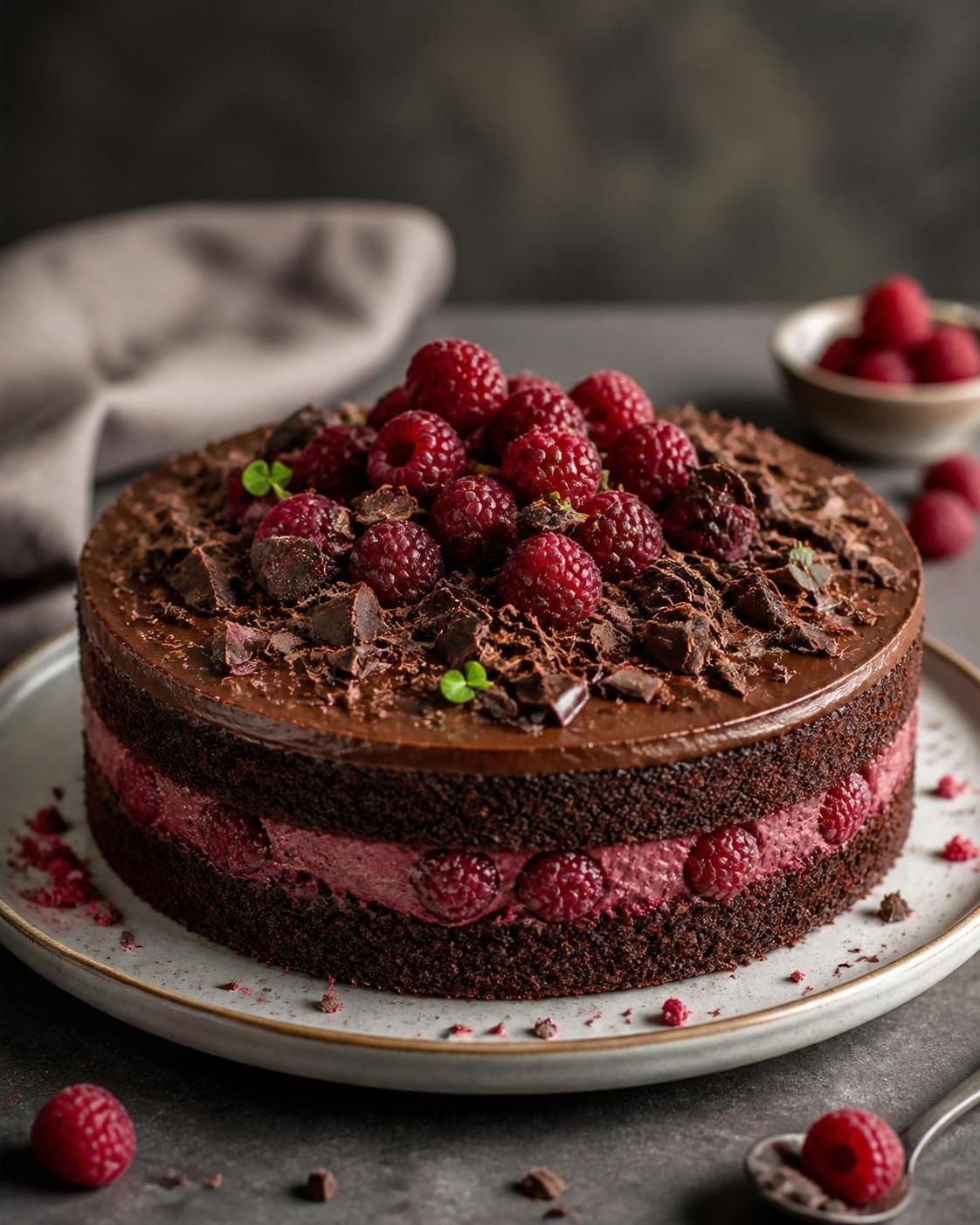 découvrez la recette irrésistible du gâteau chocolat framboise, un dessert gourmand qui ravira les papilles de tous les amateurs de sucré.