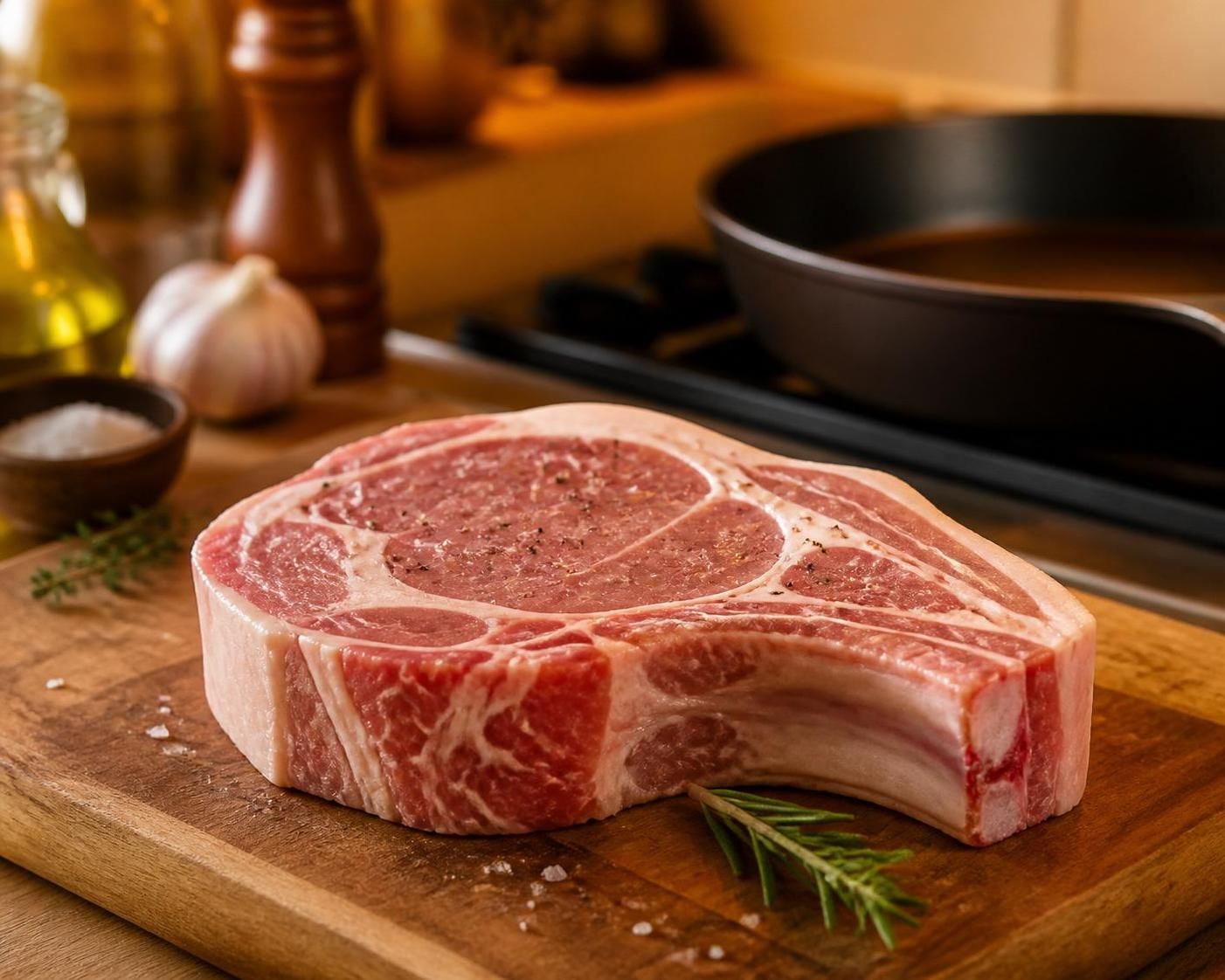 découvrez nos astuces pour réussir la cuisson de la côte de porc à la poêle, pour une viande tendre et savoureuse à chaque fois.