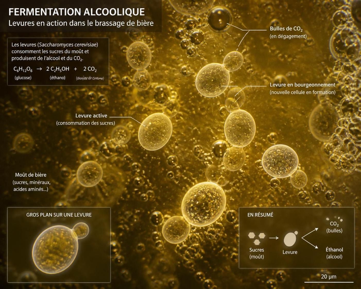 découvrez comment choisir la levure idéale pour l'élaboration d'alcool et assurer un brassage réussi grâce à nos conseils spécialisés.