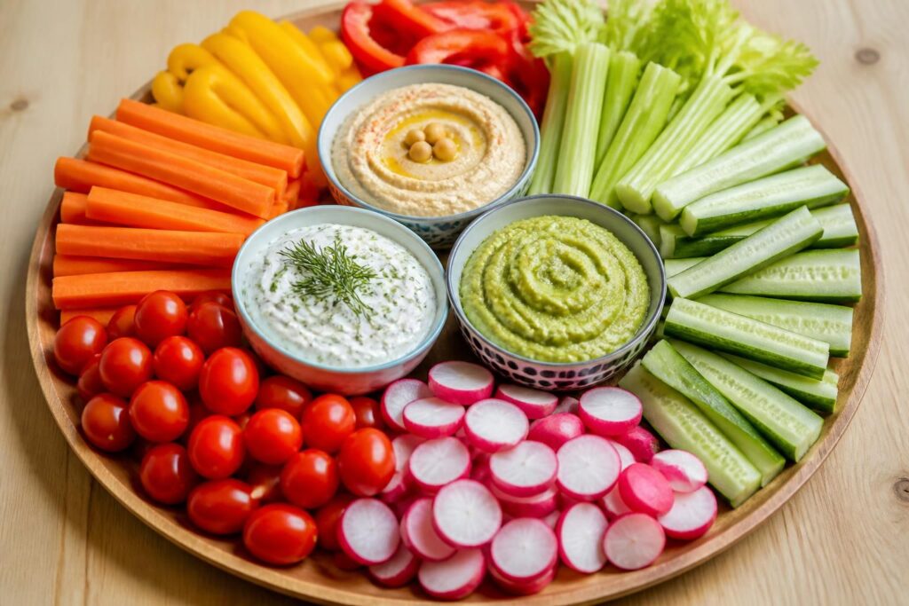 découvrez nos idées fraîches et colorées de plateaux de crudités pour un apéritif sain et gourmand, parfait pour un buffet réussi et convivial.