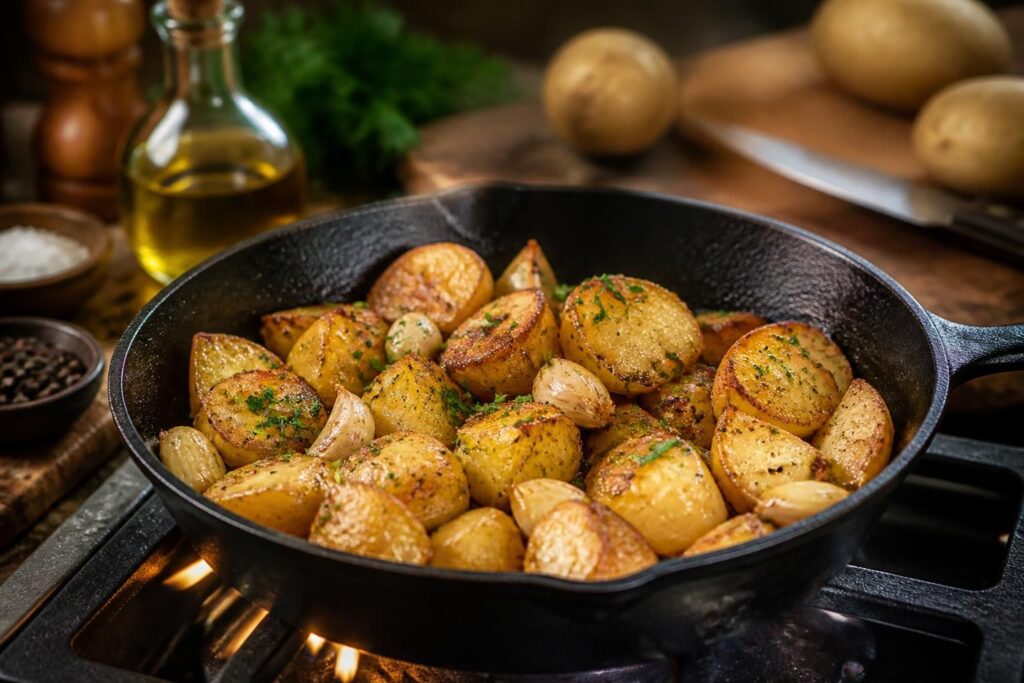 découvrez nos astuces pour réussir des pommes de terre sautées à la poêle, dorées et croustillantes à souhait, pour un accompagnement savoureux et gourmand.