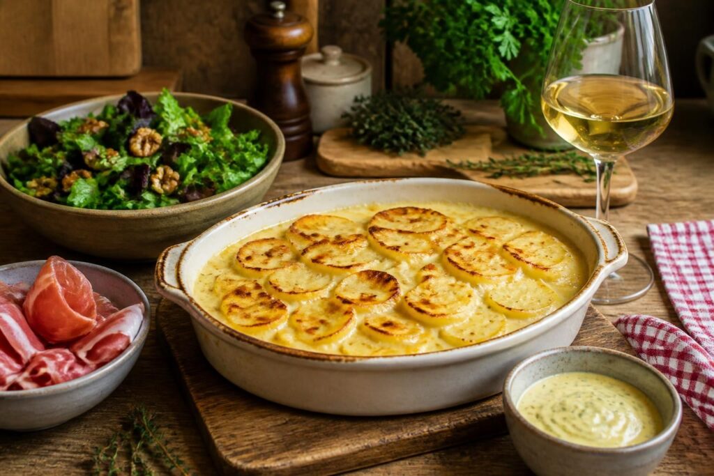 découvrez quel accompagnement choisir pour sublimer un gratin dauphinois classique et révéler toutes ses saveurs à travers des idées simples et délicieuses.