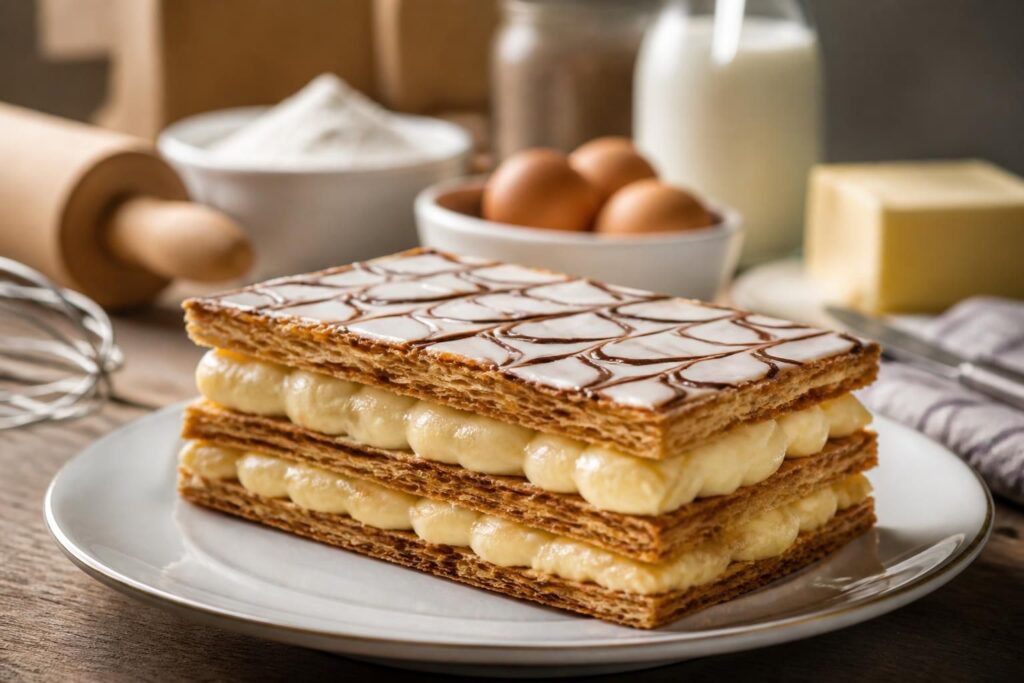 découvrez notre recette de mille-feuille pâtissier avec des astuces pour réussir une pâte croustillante et une crème onctueuse, pour un dessert gourmand et élégant.