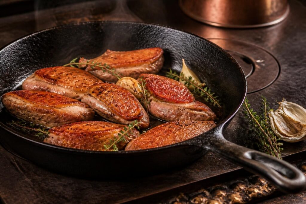 découvrez le secret pour réussir des aiguillettes de canard tendres et savoureuses à la poêle grâce à nos conseils de cuisson simples et efficaces.