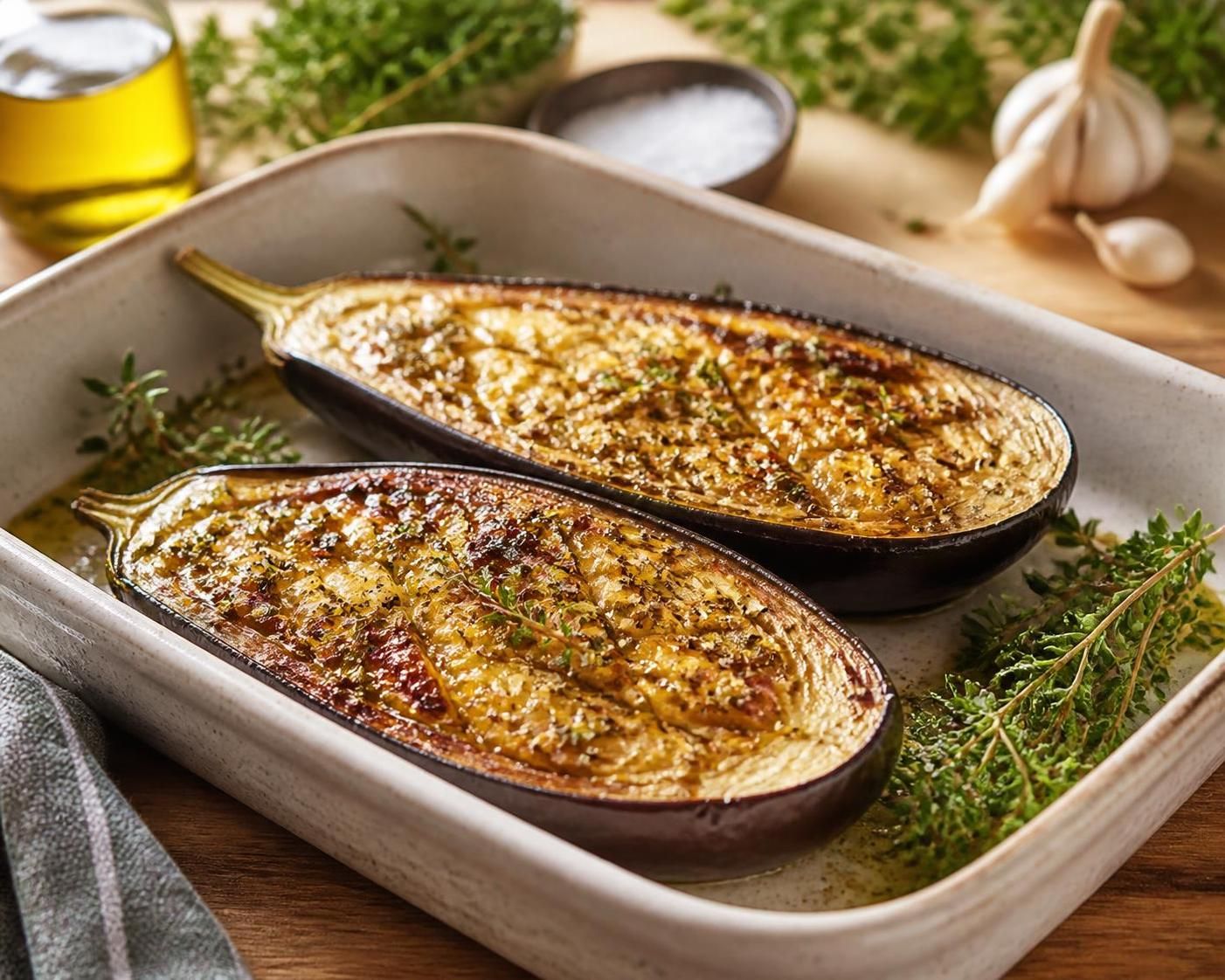 découvrez nos astuces pour réussir une aubergine au four avec une chair fondante et pleine de saveurs. recettes simples et conseils pratiques pour sublimer ce légume délicieux.