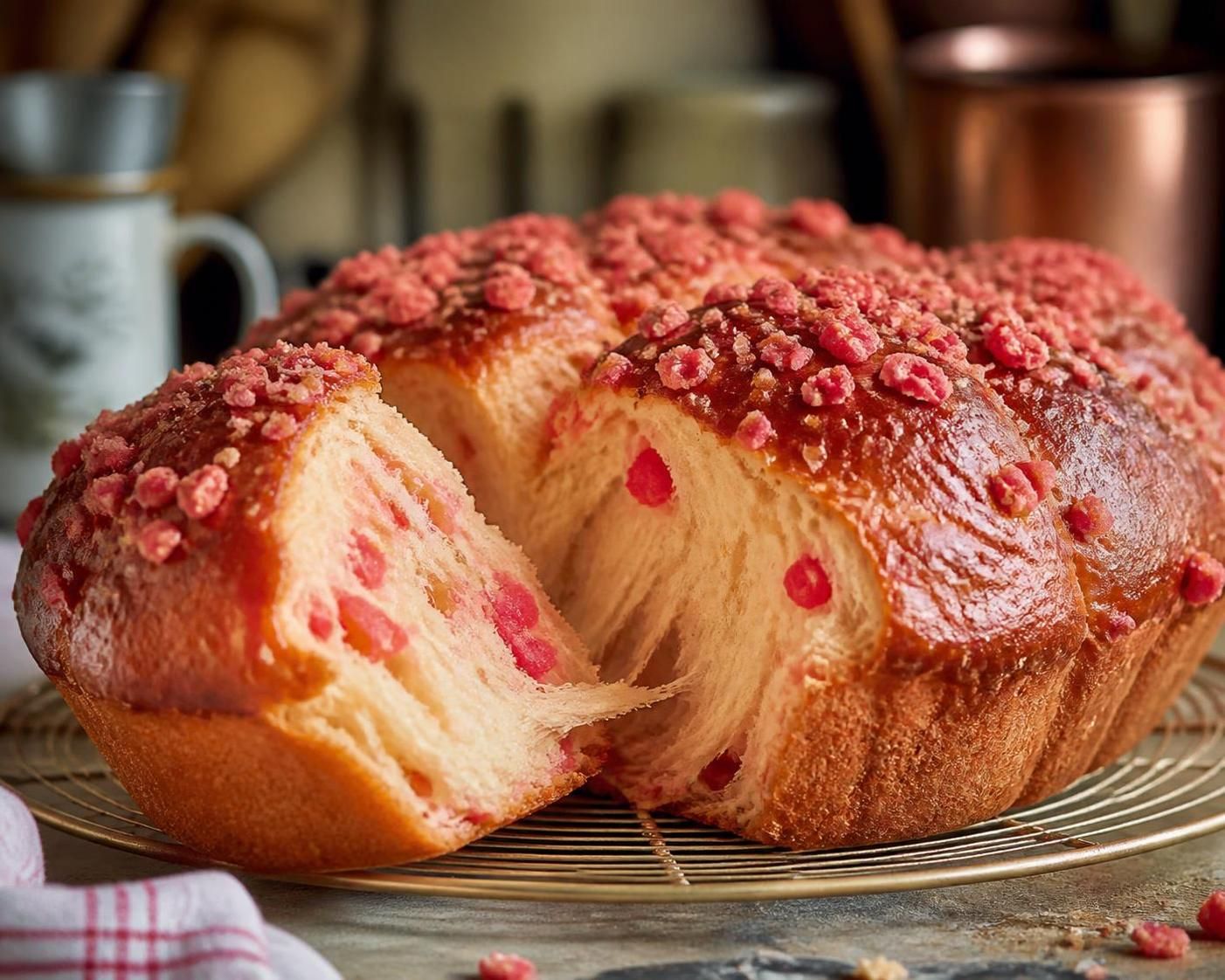 découvrez la recette gourmande de la brioche praline rose, un délice sucré qui séduit toutes les papilles avec sa douceur et son goût unique.