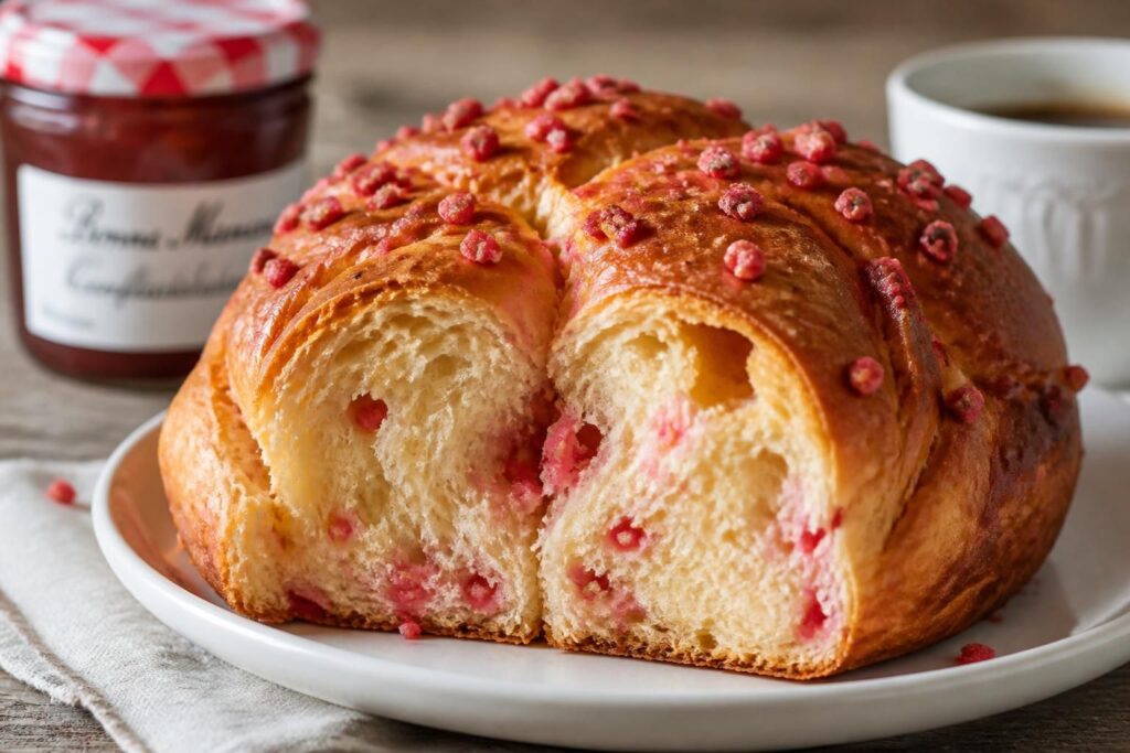 découvrez la recette gourmande de la brioche praline rose, une douceur traditionnelle qui séduit toutes les papilles avec son goût fondant et sa texture moelleuse.