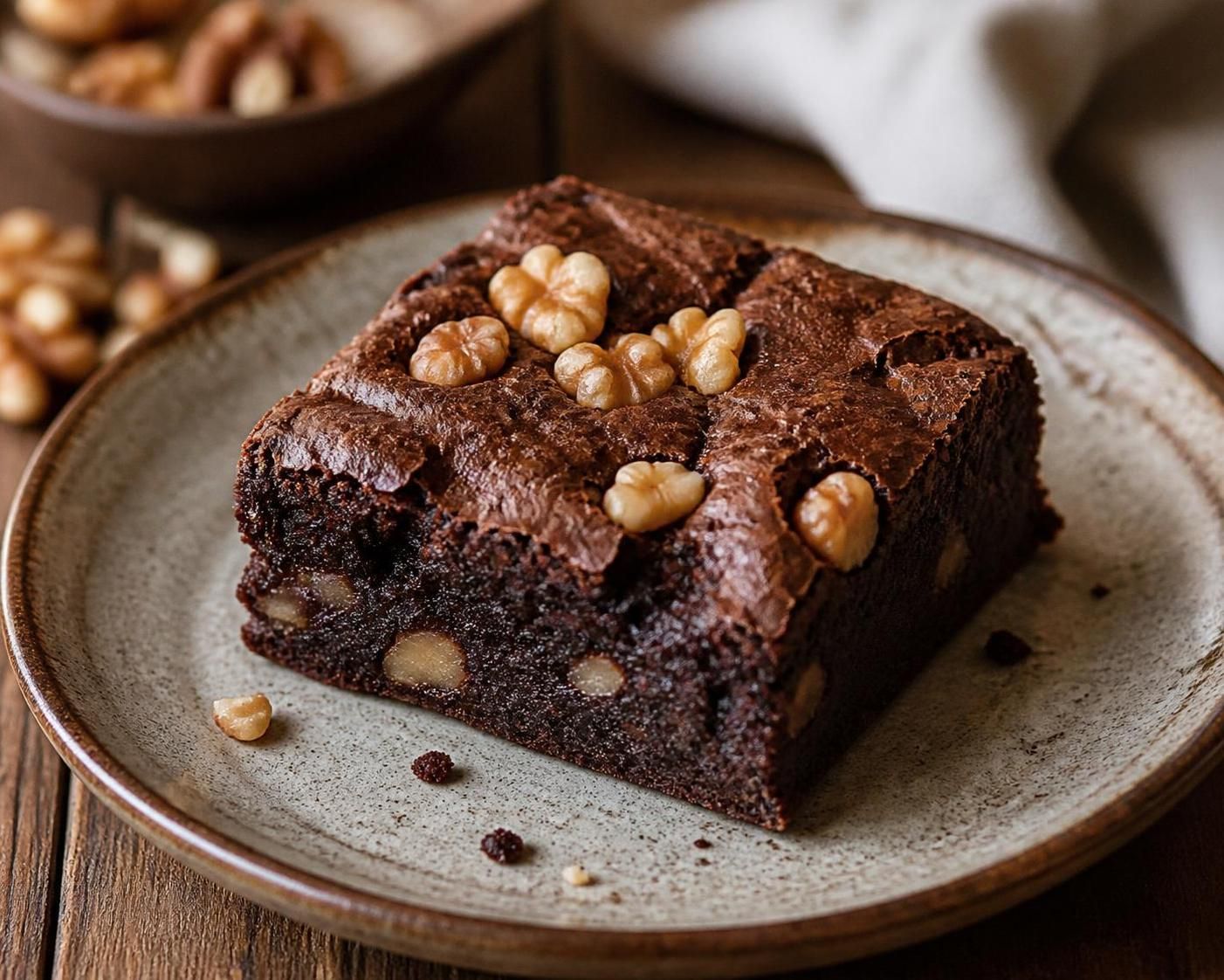 découvrez l'astuce pour réussir un brownie aux noix à la fois fondant et croquant, un gâteau gourmand qui ravira tous les amateurs de douceurs.