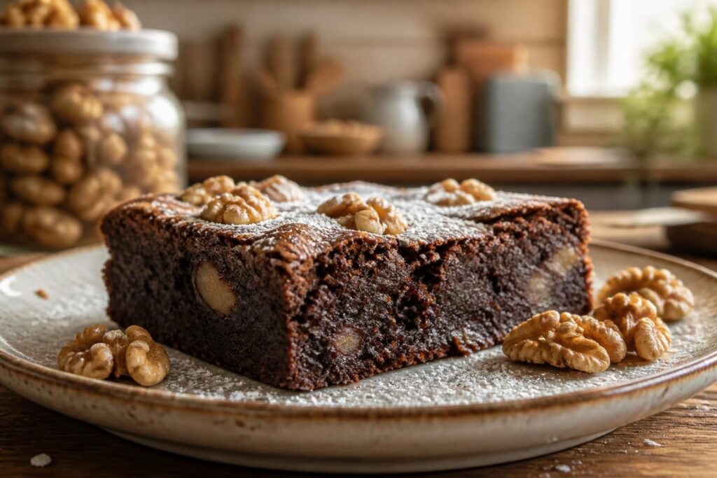 découvrez notre recette de brownie aux noix, l'astuce parfaite pour un gâteau à la fois fondant et croquant qui ravira vos papilles.