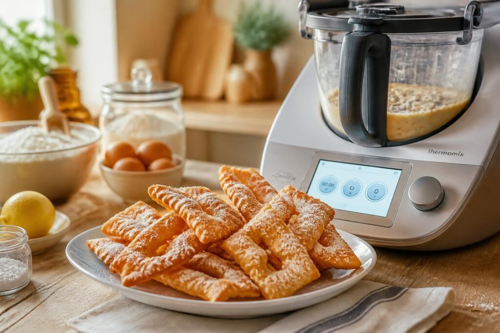 découvrez la recette facile de bugnes au thermomix, des beignets légers et parfumés parfaits pour toutes les occasions gourmandes.