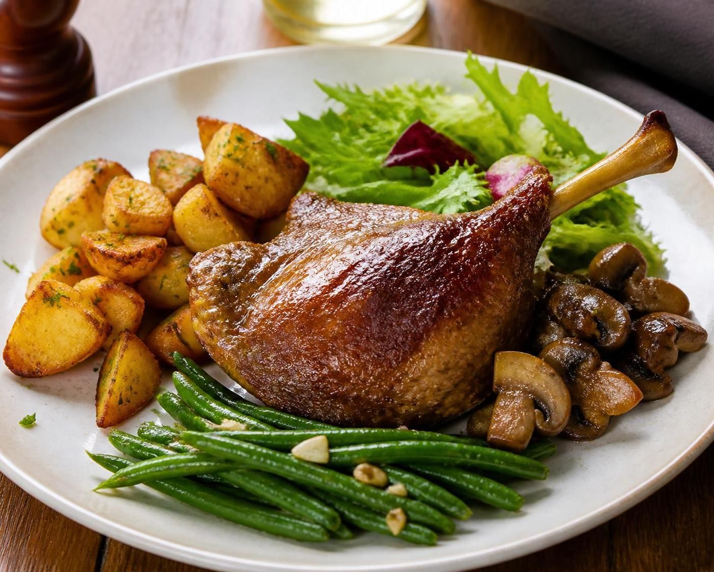découvrez les meilleurs accompagnements pour sublimer votre confit de canard et savourer ce plat traditionnel français avec gourmandise et raffinement.