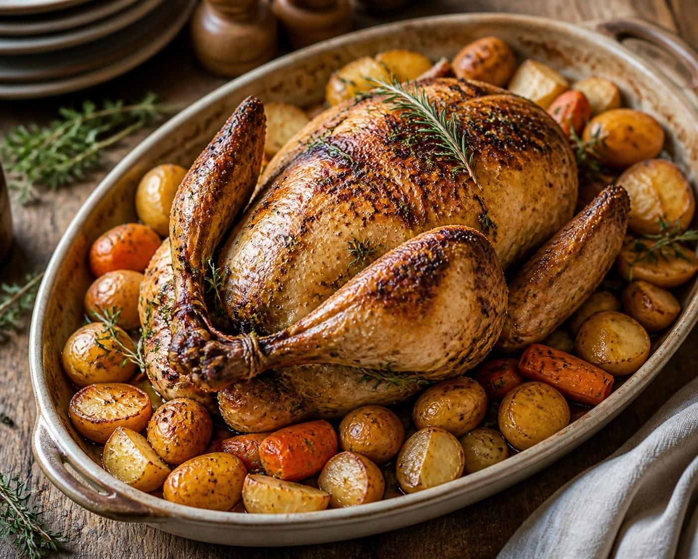 découvrez nos astuces pour réussir une pintade au four tendre et savoureuse, et régaler vos convives à coup sûr grâce à nos conseils de cuisson et d'assaisonnement.