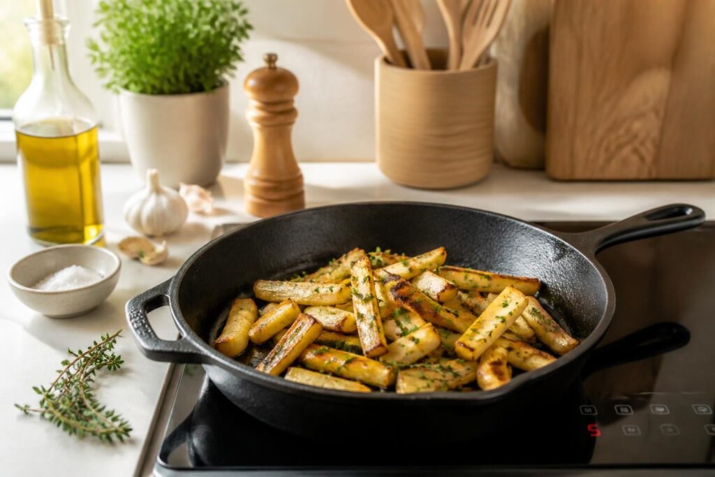 découvrez notre recette simple et rapide de panais sauté pour un plat savoureux et gourmand. idéal pour un repas délicieux en un rien de temps !