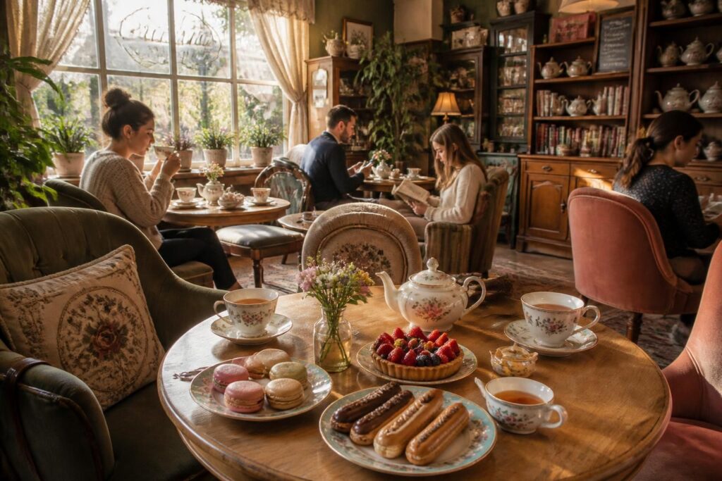 découvrez pourquoi le salon de thé est devenu un refuge incontournable pour les amateurs de douceurs, alliant ambiance conviviale, saveurs gourmandes et moments de détente.