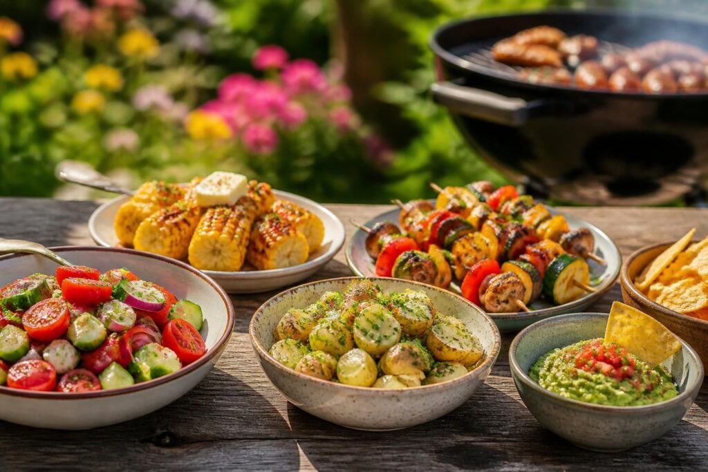 découvrez 5 idées d'accompagnements savoureux et rapides pour votre barbecue, prêts en un clin d'œil pour régaler vos invités.