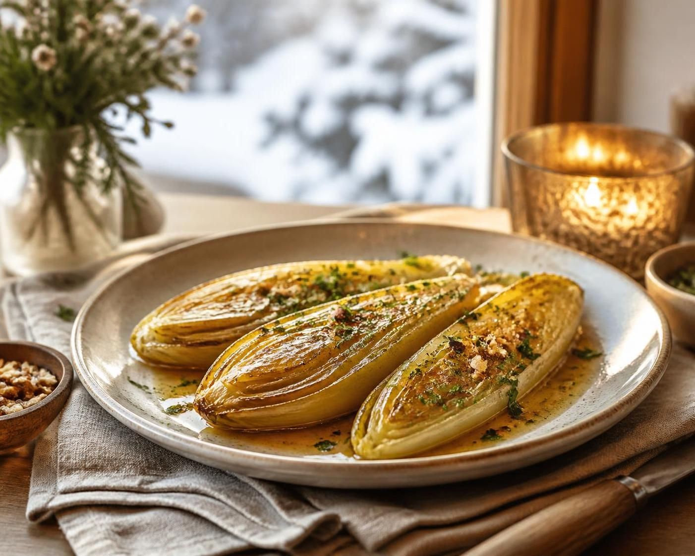 découvrez comment réussir des endives braisées à la poêle, une recette simple pour des légumes fondants et savoureux qui régaleront toute la famille.