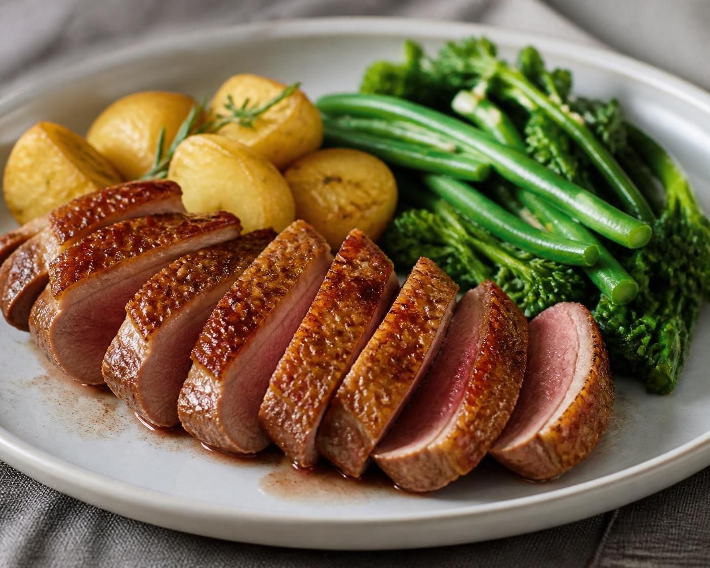 découvrez la méthode facile pour préparer un magret de canard à la poêle avec une peau parfaitement croustillante et une viande tendre et savoureuse.