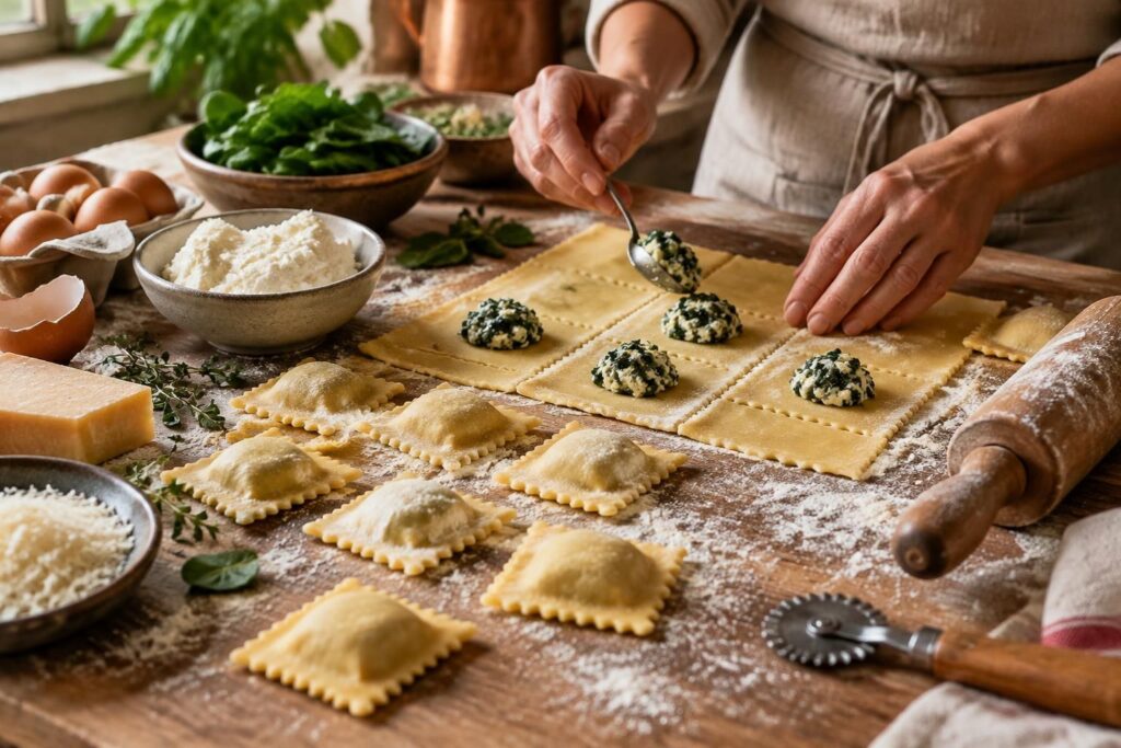 découvrez les astuces pour réussir les poches italiennes : choisissez de bons ingrédients, préparez une farce savoureuse et maîtrisez leur cuisson.