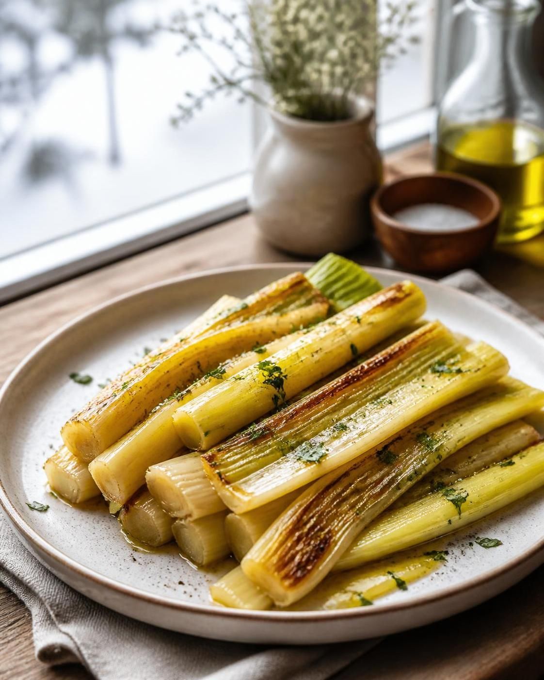 découvrez l'astuce simple pour préparer des poireaux à la poêle, des légumes fondants et savoureux qui sublimeront vos repas en toute simplicité.