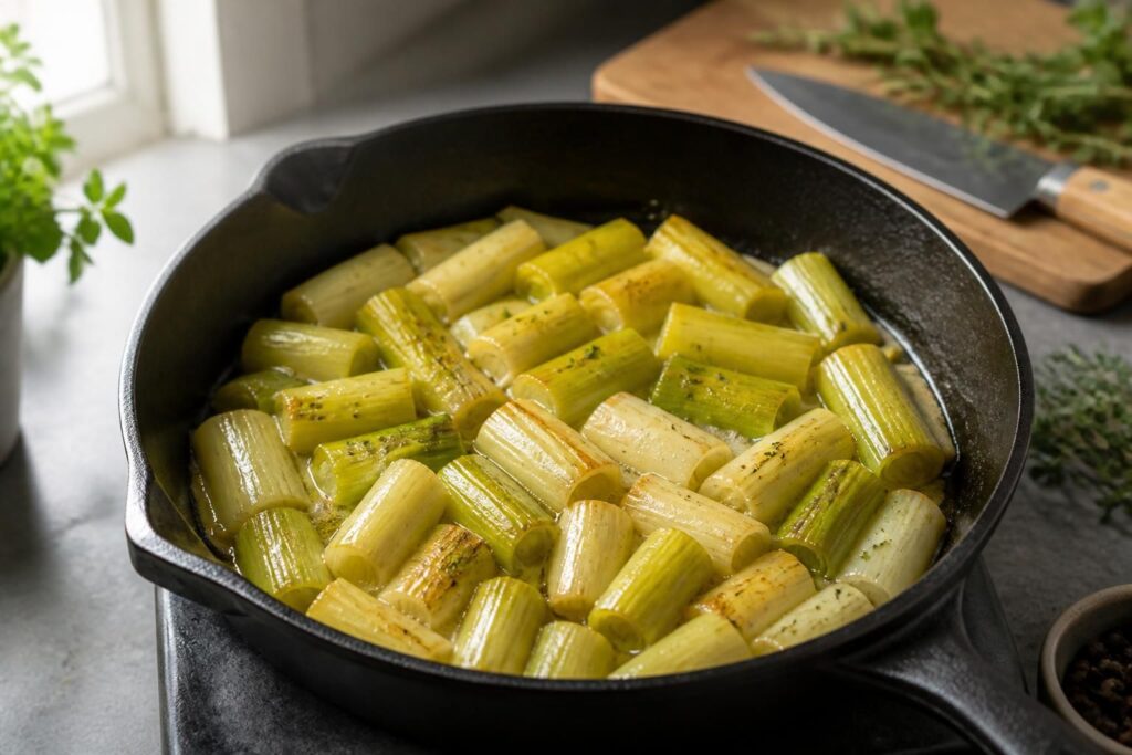 découvrez comment préparer des poireaux à la poêle avec une méthode simple pour obtenir des légumes fondants et savoureux à chaque fois.