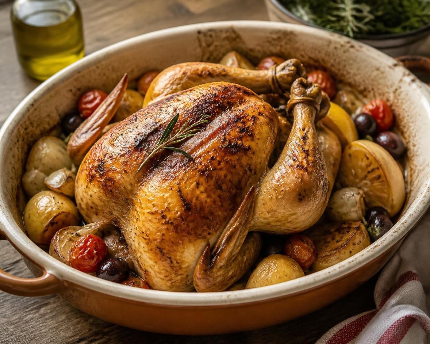 découvrez nos astuces pour réussir un poulet au four avec une peau dorée et une chair fondante, pour un repas savoureux et gourmand.