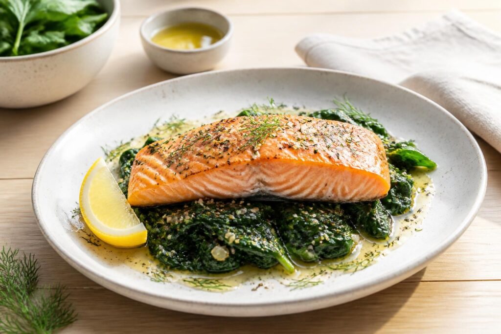 découvrez nos recettes délicieuses d'épinards et saumon, parfaites pour un dîner léger, sain et savoureux. idées faciles à préparer pour régaler toute la famille.