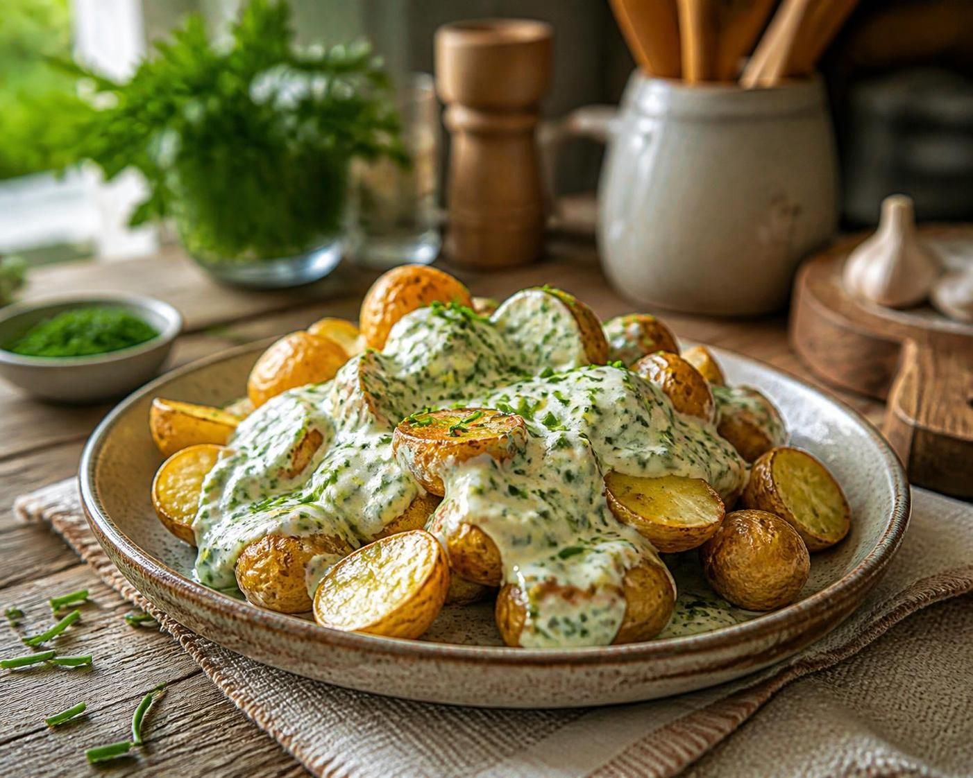 découvrez comment la sauce ciboulette pomme de terre sublime facilement vos plats rustiques avec une touche fraîche et savoureuse.