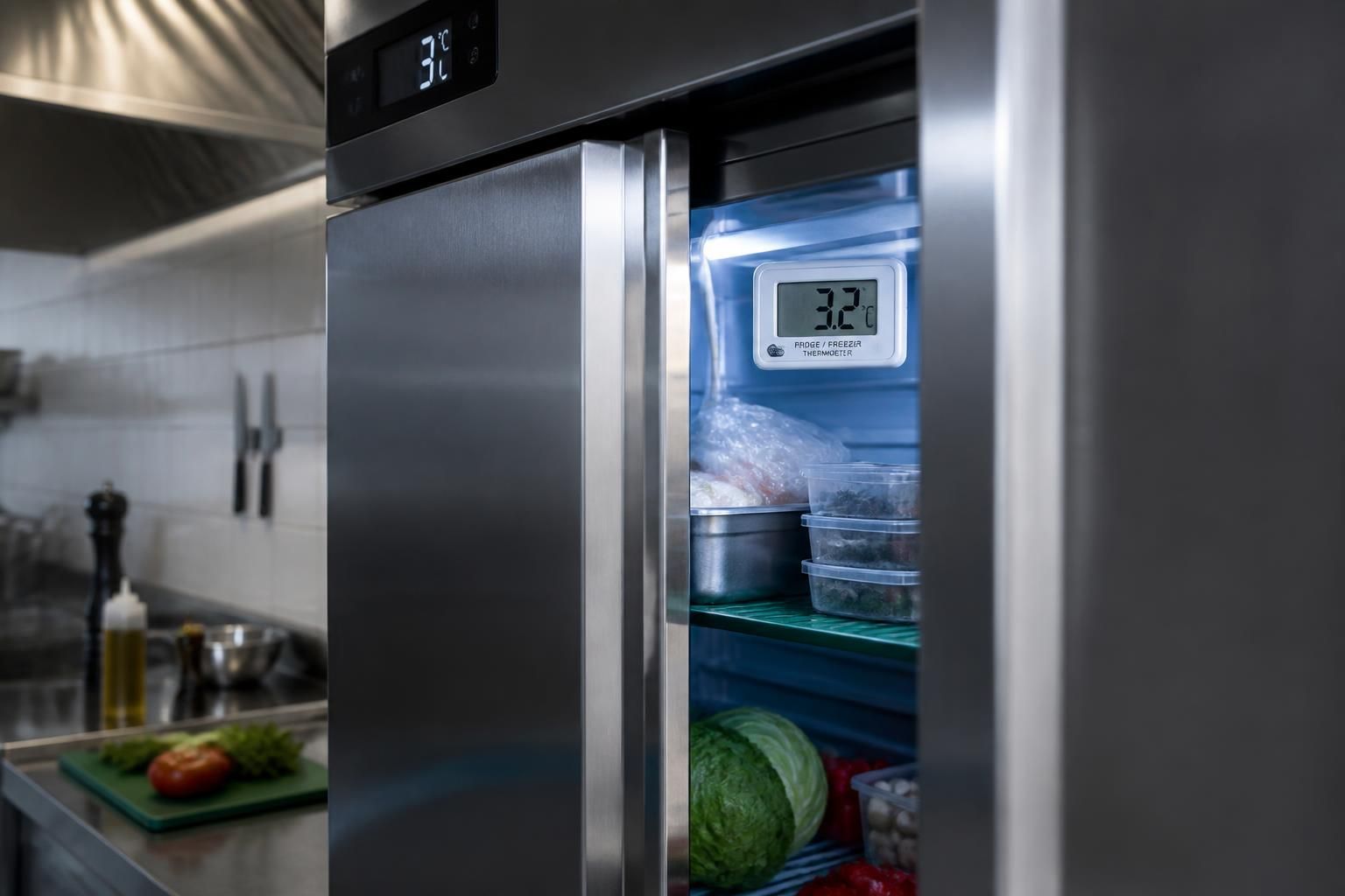 découvrez notre thermomètre frigo professionnel, l'outil essentiel pour assurer la fraîcheur et la sécurité des aliments en cuisine professionnelle. contrôlez facilement la température de vos équipements frigorifiques pour préserver la qualité de vos produits.