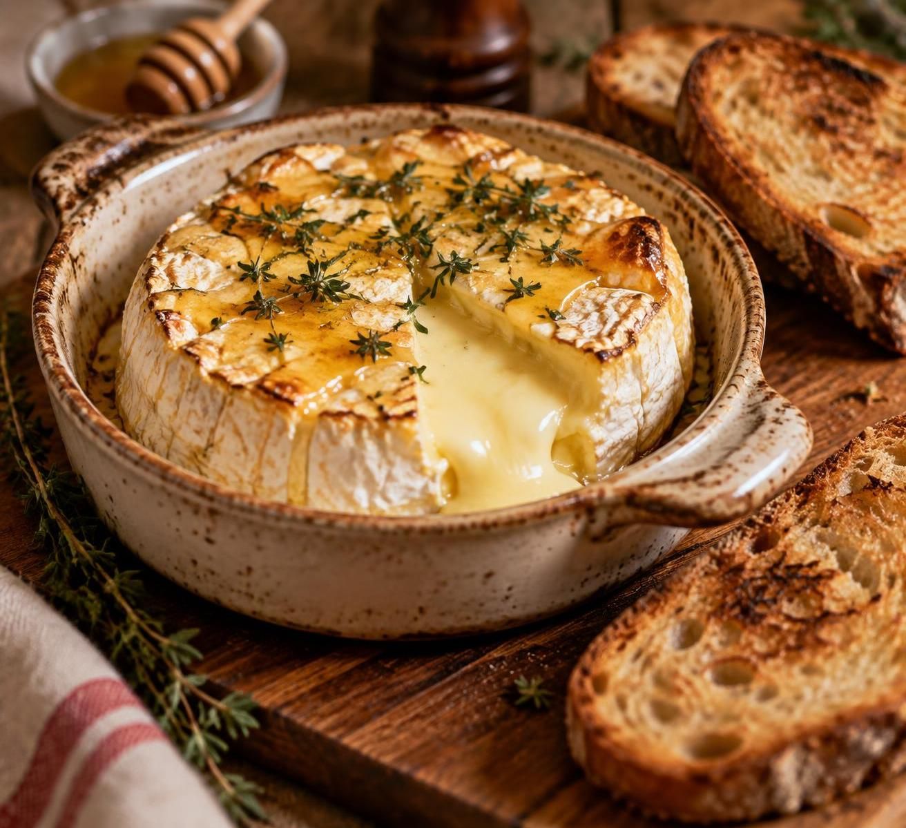 découvrez une recette simple de camembert au four, fondant à cœur et joliment doré. idéal à partager avec du pain pour un moment gourmand.