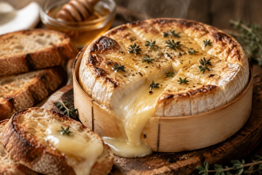 découvrez comment préparer un camembert au four, fondant à cœur et joliment doré, avec une recette simple et rapide à partager.