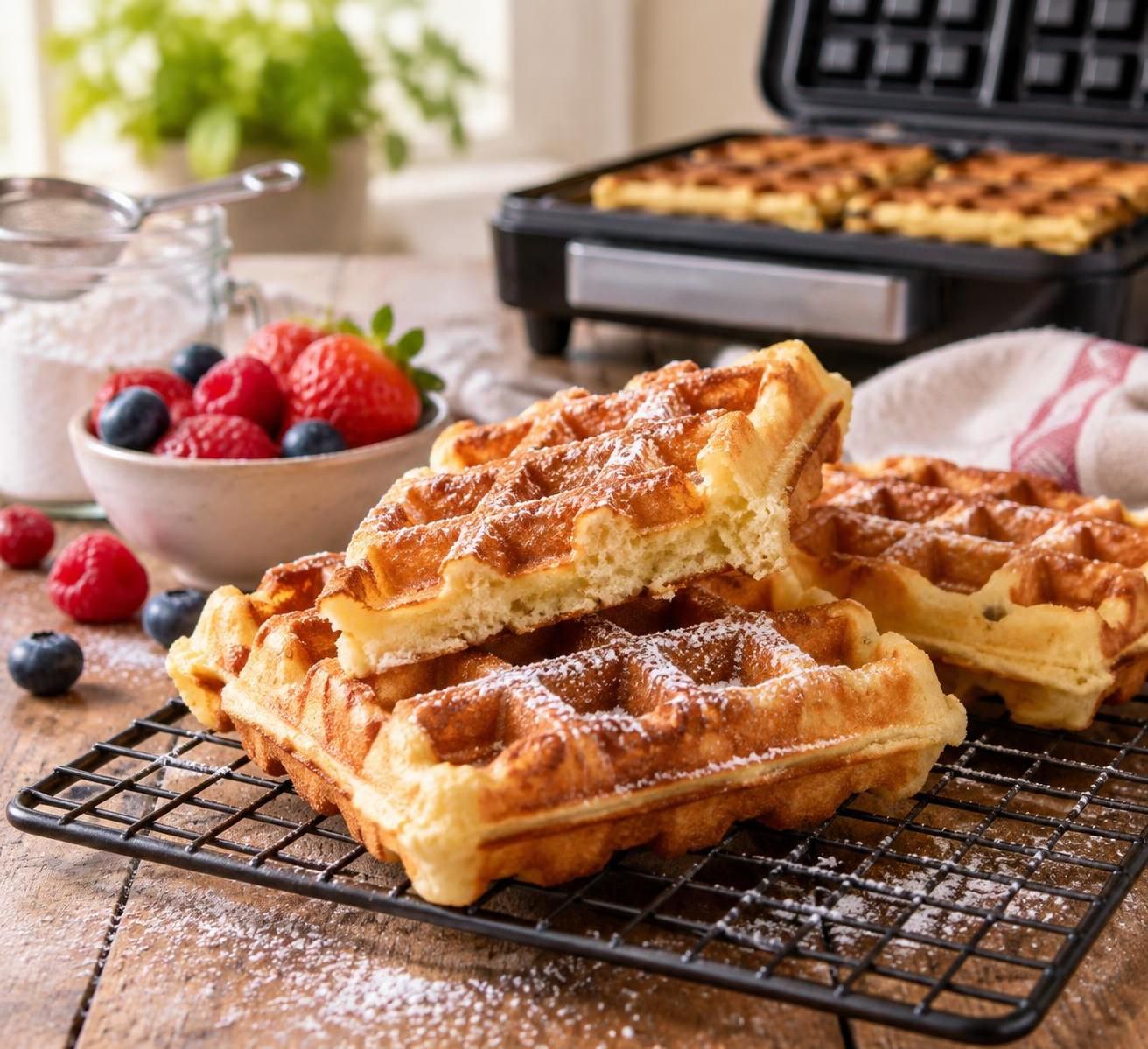 découvrez l’astuce thermomix pour réussir des gaufres croustillantes, légères et bien dorées, avec une pâte facile à préparer.
