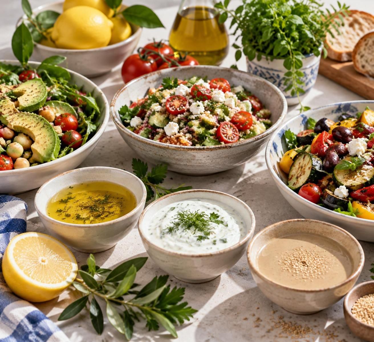 découvrez des alternatives au vinaigre pour préparer une sauce salade légère et savoureuse : citron, yaourt, moutarde douce et autres idées faciles.